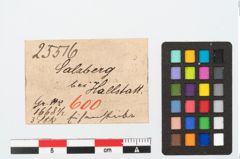 Etikett zu Eisenbratspieß (NHMW-PRAE-025516)